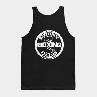 Bronx Boxing Club Squared Circle Distressed Tank Top